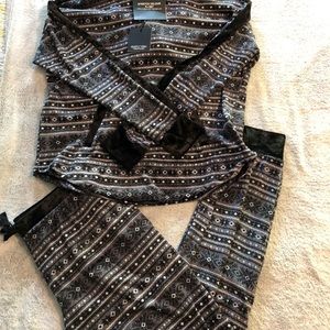 Velour pajama set *NWT